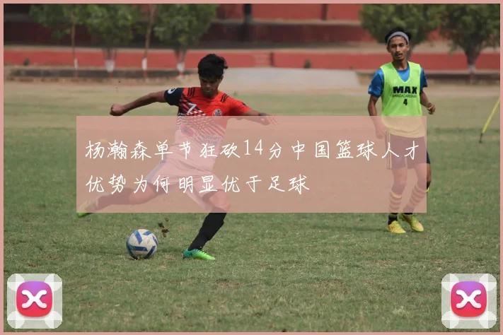 杨瀚森单节狂砍14分中国篮球人才优势为何明显优于足球